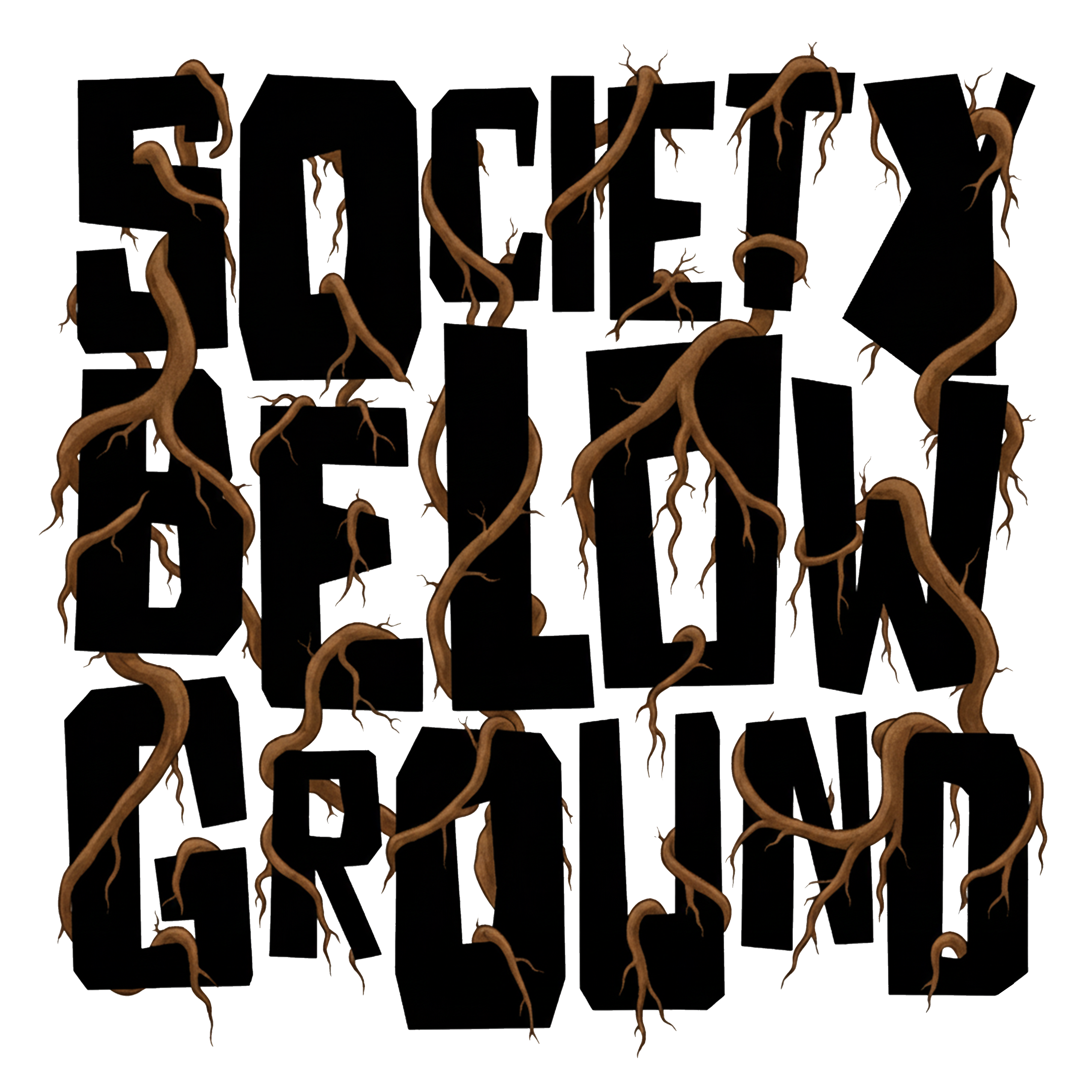 Society Below Ground Roots Logo